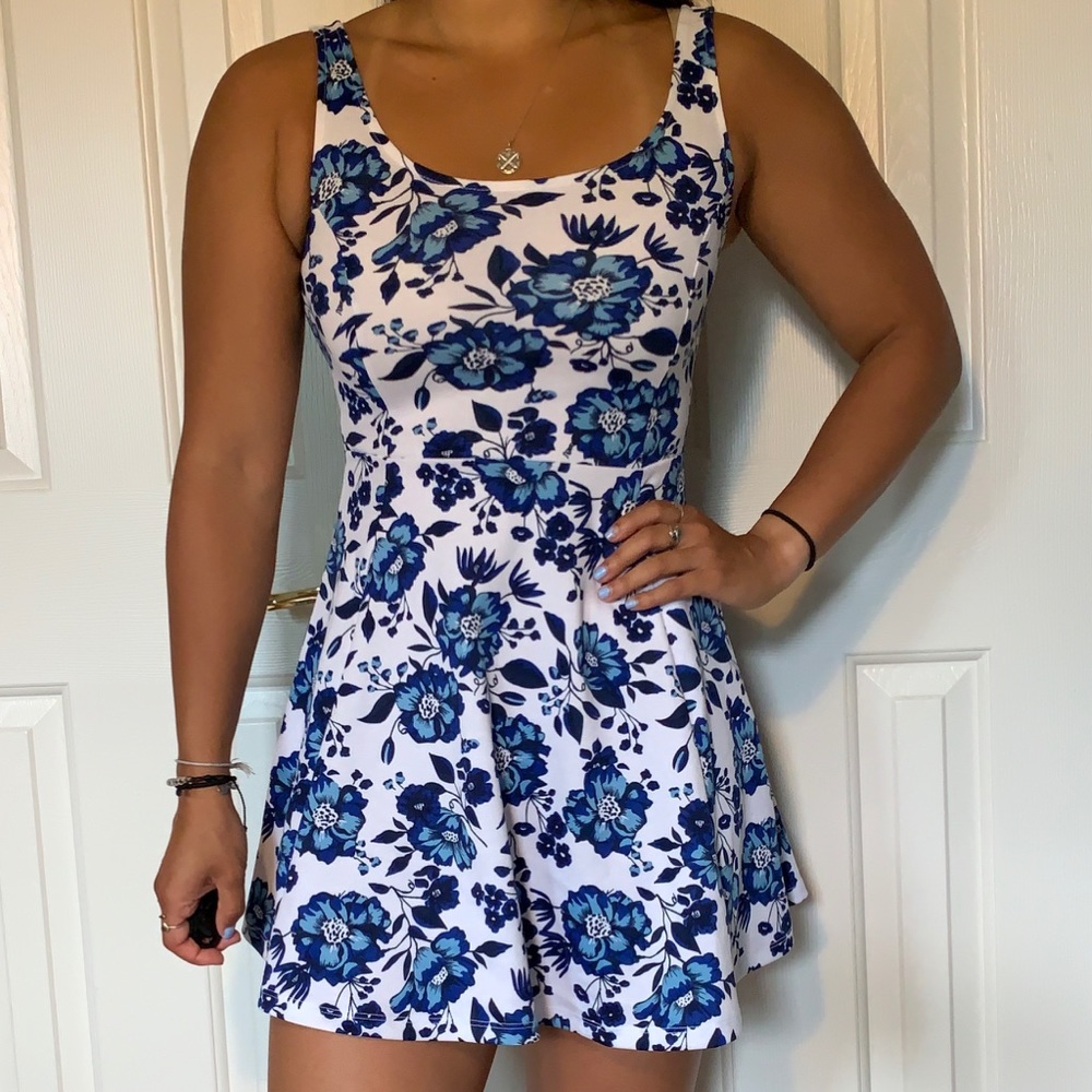 Floral Skater Dress